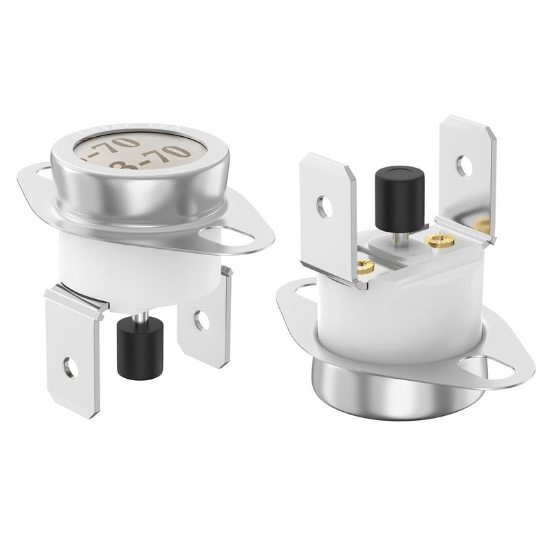 WKZO 47-22861-01 Limit Switch Replacement for Rheem Furnace,L350F Furnace Switch 250V/10A Used for Gas Furnace Microwave Refrigerator and General Electrical Equipment Supplies,L350 Srl350 350F-2PCS - Image 1